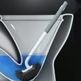 thumbnail image 6 of IMossad Toilet Bowl Brush, Bathroom Deep Cleaning Toilet Cleaner Scrubber, Under Rim with Curved Bristle for Dead Corner Clean, 6 of 8