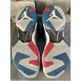 thumbnail image 4 of Ni - ke Air Jordan 37 Low Mens US 17 Military Blue White Black Ni - ke Basketball EUC, 4 of 5