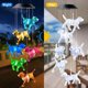 thumbnail image 3 of Viento Led Solar Bombilla En Forma De Animal Colorido Lámpara De Carillón De Viento Colgante Para Decoración De Jardín Al Aire Libre Speravity HA043829-03, 3 of 6