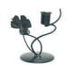 thumbnail image 2 of Soporte para velas, candelabro decorativo, candelabro de hoja, adorno, candelabro, candelabro para dormitorio de boda , negro, 2 of 9