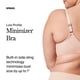 thumbnail image 2 of Bra SPANX Minimizer de perfil bajo, color champán, beige, 36 g, 2 of 7
