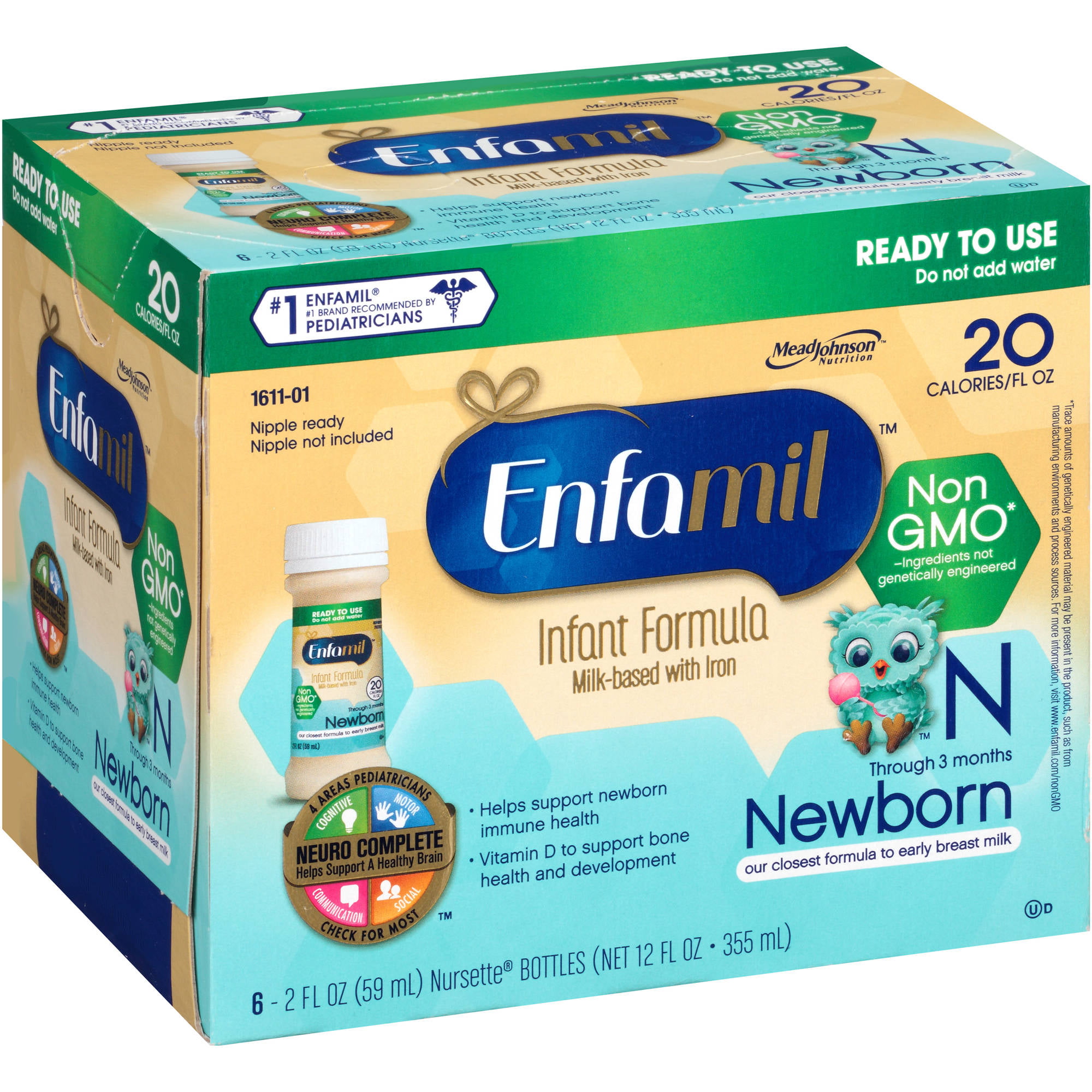 What are the ingredients in Enfamil Formula?