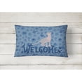 thumbnail image 2 of Ukrainian Levkoy Cat Welcome Canvas Fabric Decorative Pillow, 2 of 3