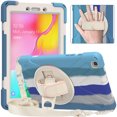 thumbnail image 5 of KIQ Samsung Galaxy Tab A 8.0 Case 2019 Model T290/T295, Heavy Duty Military Shockproof Case for Samsung Galaxy Tab A 8.0 SM-T290 SM-T295 SM-T297 - Blue Rainbow, 5 of 8