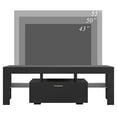 thumbnail image 6 of SESSLIFE LED TV Cabinet for 55 Inch TV, Television Stand with 16 Color Lights, Console TV Cabinet with Storage and a Drawer, TV Cabinet for Living Room, Bedroom, Lounge Room, 6 of 7