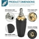 thumbnail image 2 of CUITING 4500 PSI Turbo Pressure Washer Nozzle, Replacement for Simpson Cleaning 80144, Compatible with all Simpson Pressure Washers, 1/4-Inch Quick Connect, 2 of 4