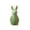 A-Green, variant on Mini Easter Rabbit Figurine, Small Family Desktop Decoration, Heartwarming Holiday Gift Symbol for Spreading Cheer and Celebrating the Spring Season in Cozy Spaces