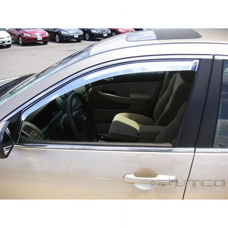 Putco 2-Piece Chrome Side Window Vents