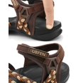thumbnail image 3 of Sandalias de senderismo UBFEN para mujer, deportivas, color marrón, talla 9, 3 of 7