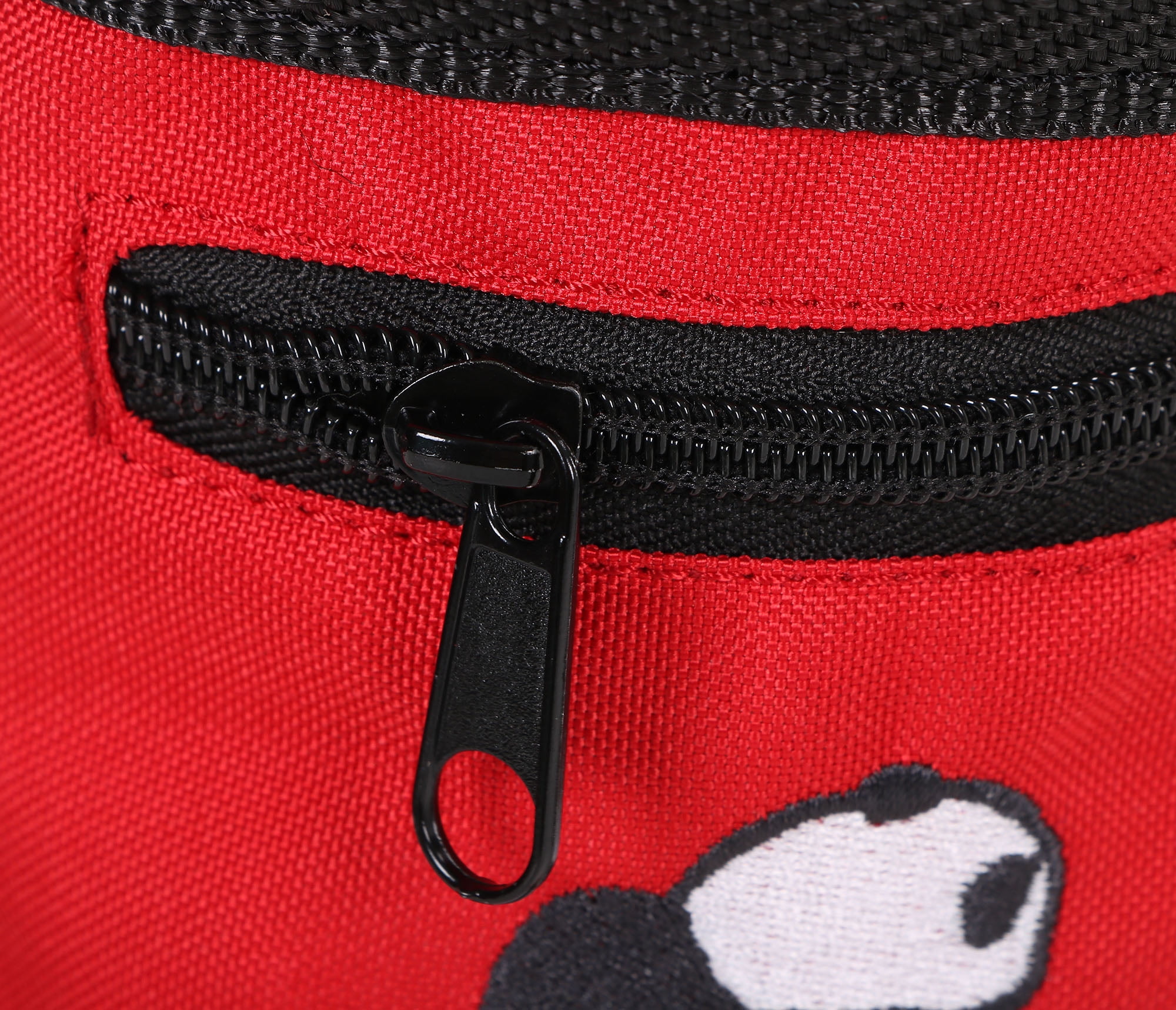 AMC Rock Climbing Panda Embroidered Chalk Bag w/Zip Pocket