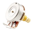 thumbnail image 3 of Musiclily Pro B500K Brass Shaft Metric Coarse 18-Spline Split Shaft Pots Linear Taper Potentiometers for Electric Guitar Bass (Set of 4), 3 of 5