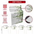thumbnail image 5 of Green Eucalyptus Leaves Table Runner 72 Inches Long,Weeping Spring Botanical Summer Cotton Linen Table Runners Dresser Scarves,Decorative Tabletop Scarf Furniture Cover for Home Dinner Party 13"x72", 5 of 8