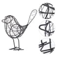 thumbnail image 4 of Wire Iron Bird Figurine Metal Craft Ornament (Black), 4 of 5
