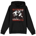 thumbnail image 4 of Naruto Shippuden Naruto & Sasuke Kanji Women's Black Hooded Sweatshirt-6XL, 4 of 7