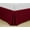 BURGUNDY, variant on Super Soft Microfiber Bed Skirt