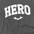 thumbnail image 3 of Batman White Hero Women's Boxy Cropped T-Shirt Casual Graphic Tee, 3 of 6