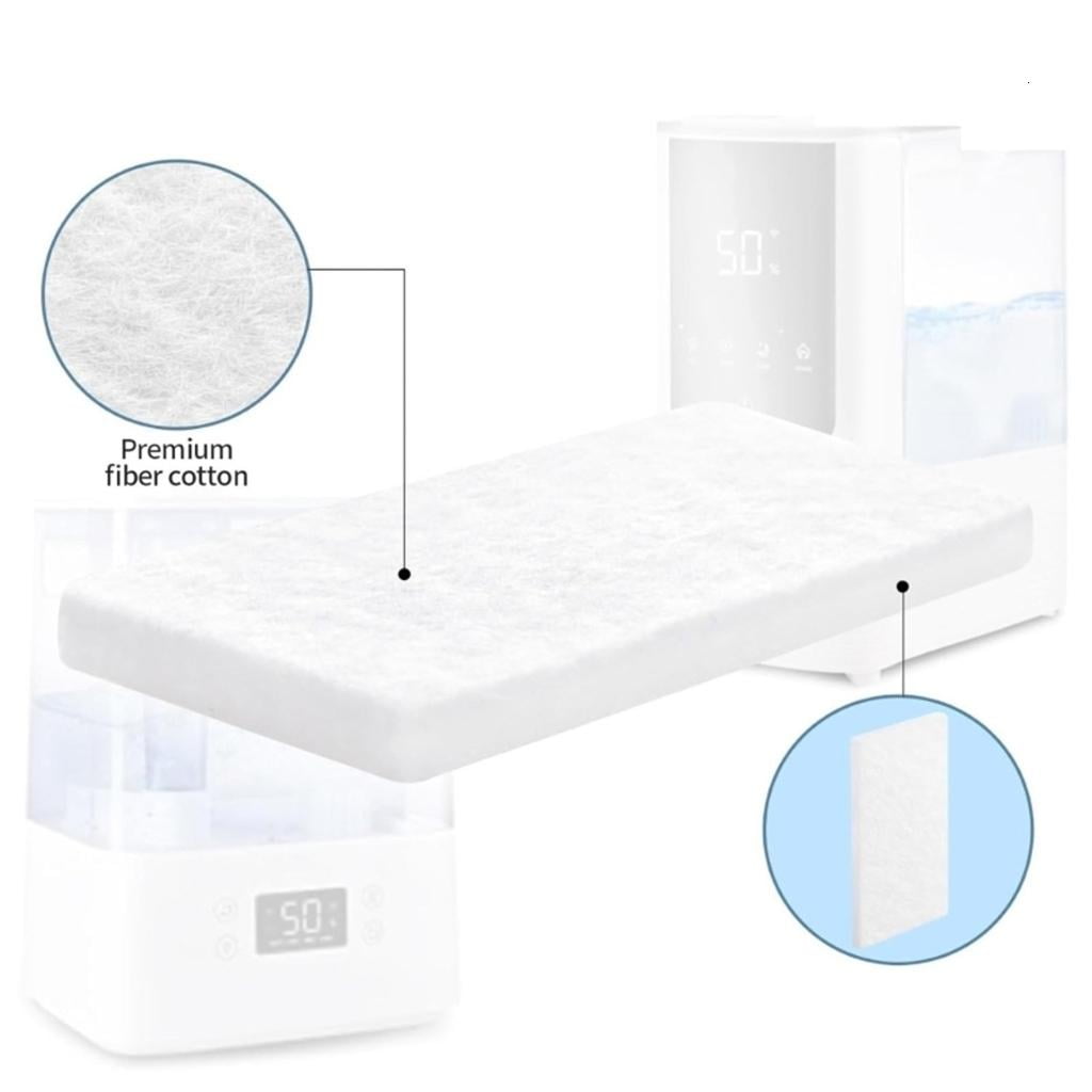 40Pcs Reusable Cotton Humidifier Descaler Pad Humidifier Aromatic Pad Humidifier