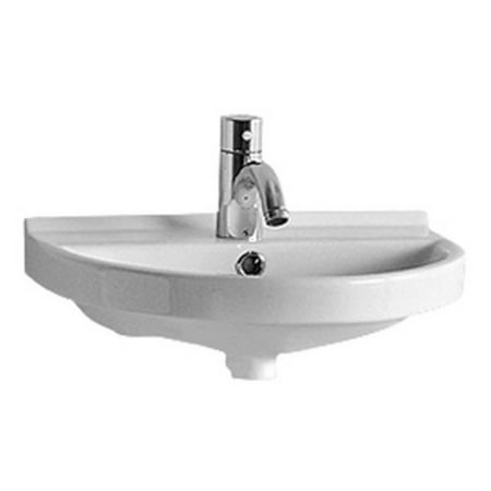 - Whitehaus LU004-C China Series U-Shaped Wall Mount Basin