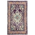 thumbnail image 3 of SAFAVIEH Accent Rug 4'x5'7" - Monaco Collection - Traditional Design, Violet & Light Blue, Ideal for Living Room, Bedroom, Dining Space, Entryway, Bathroom, Bedside, 3 of 11