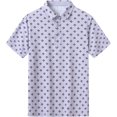 thumbnail image 3 of AIR-Men's Golf Polo Shirt Button Down Lightweight Workout Casual Summer Collared T-Shirt, 3 of 4