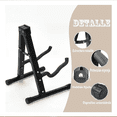 thumbnail image 2 of Base De Guitarra Bloosom  Plegable + Soporte De Pared Colgante Negro, 2 of 5