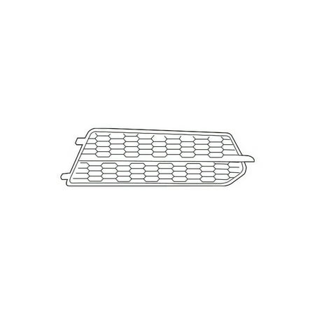 Genuine OE Audi Outer Grille - 4G0-807-648-D-BMT