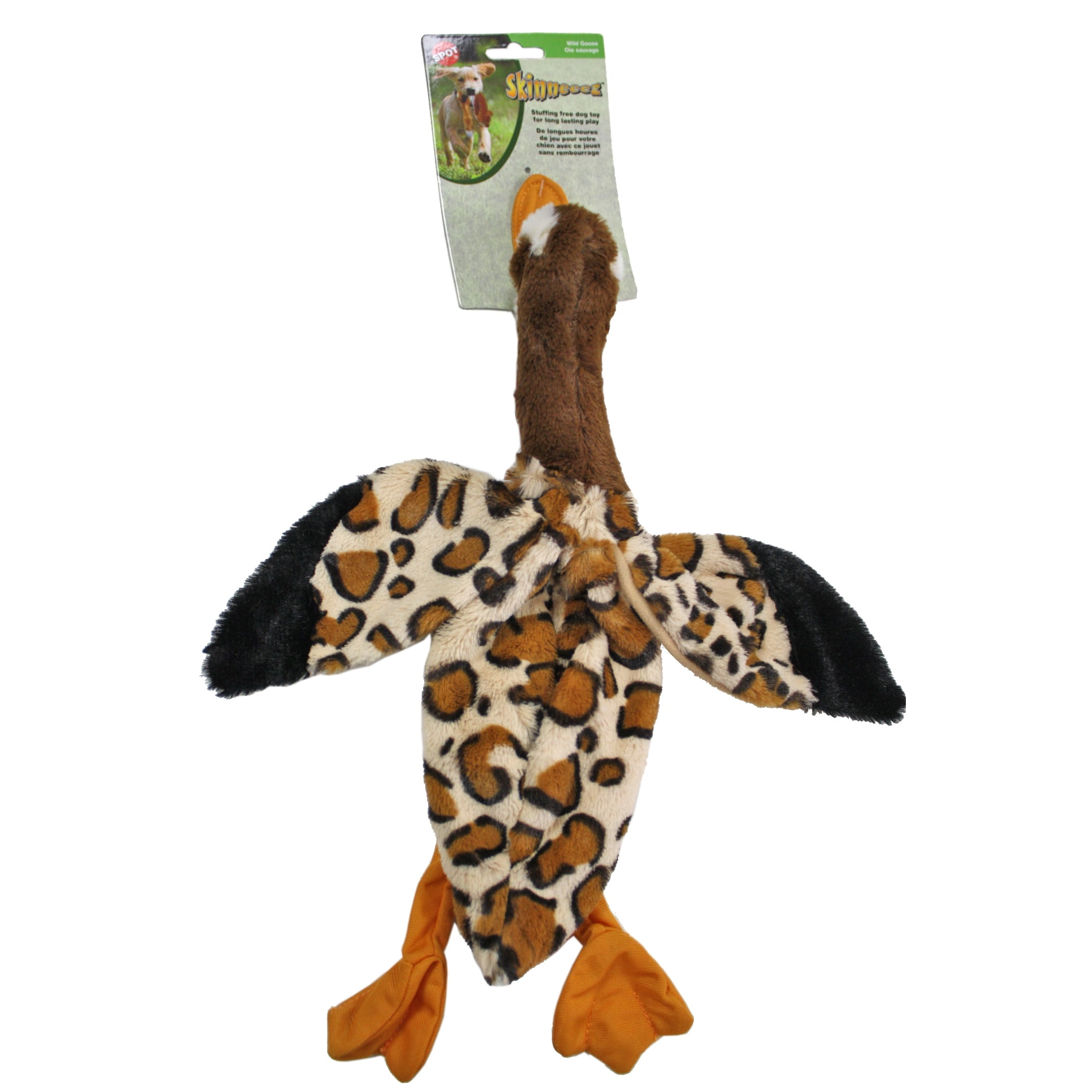 stuffed goose dog toy