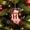 H, variant on Edgtyos Stocking Shaped 2D Acrylic Christmas Ornament, Cute Alphabet Personalized Christmas Stocking Ornament, Gift for Son Daughter