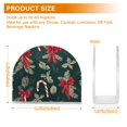 thumbnail image 4 of Yayeee Napkin Holder for Table Kitchen Paper Tissue Organization, Green Christmas Candy Canes, 4 of 8