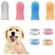 thumbnail image 1 of Cepillo de dientes para perros Fingerling Reutilizable, Cepillo de dientes para mascotas, Cepillo de dientes para perros Fingerlings, Perro para dedos antiplaca, Silicona de grado alimenticio 360, 1 of 5