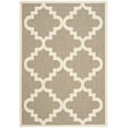thumbnail image 2 of SAFAVIEH Courtyard Jaylee Geometric Indoor/Outdoor Area Rug, Brown/Beige, 5'3" x 7'7", 2 of 6