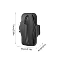 thumbnail image 3 of Waterproof Running Phone Arm Band with Adjustable Strap for iPhone & Android - Reflective Strip for Outdoor Sports, 3 of 6