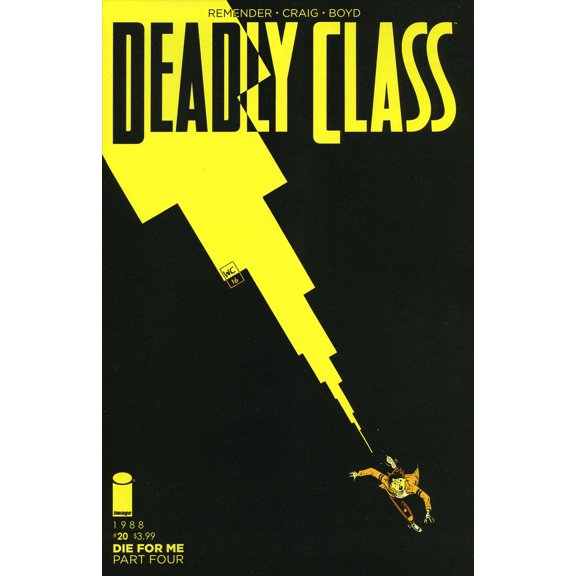 Deadly Class #20A VF ; Image Comic Book