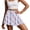 Cherry, variant on Cherry Print Pleated Tennis Skirts for Women High Waisted Golf Skorts Lightweight Tummy Control Skirts with Shorts Pockets, Size 2XL