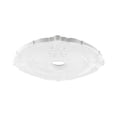 thumbnail image 3 of Livex Lighting Buckingham Ceiling Medallion in White, 3 of 6