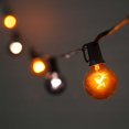 thumbnail image 1 of Outdoor String Lights Globe String Lights Halloween 10 Lights Outdoor 10 feet Black, 1 of 1