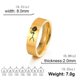 thumbnail image 1 of Anillos de Stickman de Hip Hop para hombres y parejas, anillo de acero inoxidable, tendencia Simple, anillos divertidos de garabatos, joyería de fiesta, nuevos regalos 2023, 1 of 4