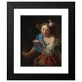 thumbnail image 2 of Godfried Schalcken 20x24 Black Modern Framed Museum Art Print Titled - An Allegory of Fortune, 2 of 5
