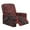 Red-Polynesian, variant on Kuiaobaty Leopard Aztec Pattern Reclining Slipcover Durable Recliner Chair Cover Heavy Duty Reclining Sofa Slipcover Breathable Recliner Couch Cover with Elastic Bottom for Living Room