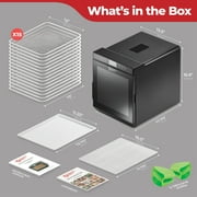 Magic Mill Premium Dehydrator Machine with 15 Stainless Steel Trays, Extra Large Capacity Food Dehydrator for Home Kitchen Countertop Use