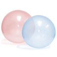 thumbnail image 4 of Sonducket Juguete de bola de burbujas, juguete interactivo sencillo para niños y niñas, accesorio de bola inflable de Color sólido Deportes acuáticos Rosa/70cm, 4 of 6