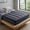 King Size, variant on Demi Bonn Futon Mattress with Washable Cover and Foldable Mat, 4" Thicken Floor Mattresses Dormitory Mattress Pad Floor Lounger, King Size
