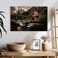 thumbnail image 3 of Elephant Stock Grist Mill At Babcock Park Wall Art - Horizontal Canvas Wall Art - Living Room Wall Decor - Nature Canvas - Black And Brown Decor - 24" x 16", 3 of 8