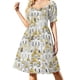 thumbnail image 2 of Vestido sin mangas con estampado de iglesia de la catedral rusa dorada, vestido de vendaje, vestidos elegantes para mujer en oferta, 2 of 4