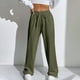 zanvin Femmes Pantalons de Survêtement Taille Haute Joggers Coton Pantalons de Sport avec Poches, Vert Armée, S – image 1 sur 6
