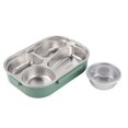 thumbnail image 4 of Boîte à Lunch Chaude, Boîte à Lunch en Acier Inoxydable 4 Compartiments Boîte Portable Conteneur de Stockage Alimentaire Boîte à Lunch en Acier Inoxydable Intégrée, 4 of 7