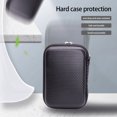 thumbnail image 3 of SUSUchens - Caja protectora para disco duro, correa elástica, bolsillo de malla con ranura para tarjetas, antiarañazos, para teléfono, batería externa, estuche portátil de viaje, artículos, 3 of 8