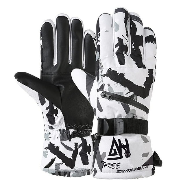Gants de Ski pour Hommes et Femmes, Imperméables, pour Planche à Neige d'Hiver