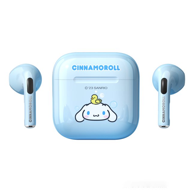 Sanrio auriculares Bluetooth Anime lindo Kuromi My Melody auriculares inalámbricos Cinnamoroll reducción de ruido Control táctil auriculares de juego