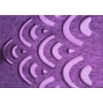 thumbnail image 1 of Ahgly Company Indoor Rectangle Patterned Heliotrope Purple Area Rugs, 5' x 7', 1 of 6